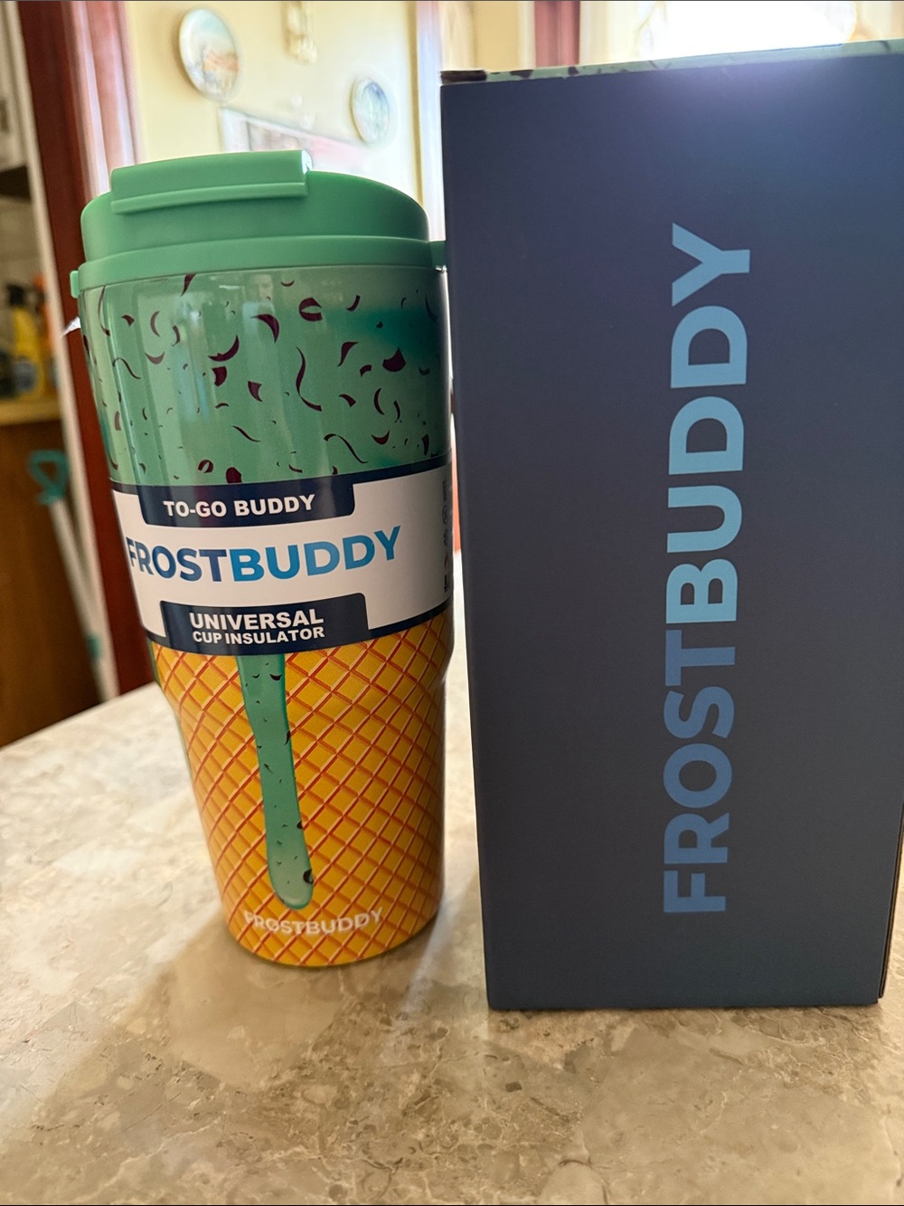 FrostBuddy Mint Green Universal Cup Insulator - To-Go Sleeve